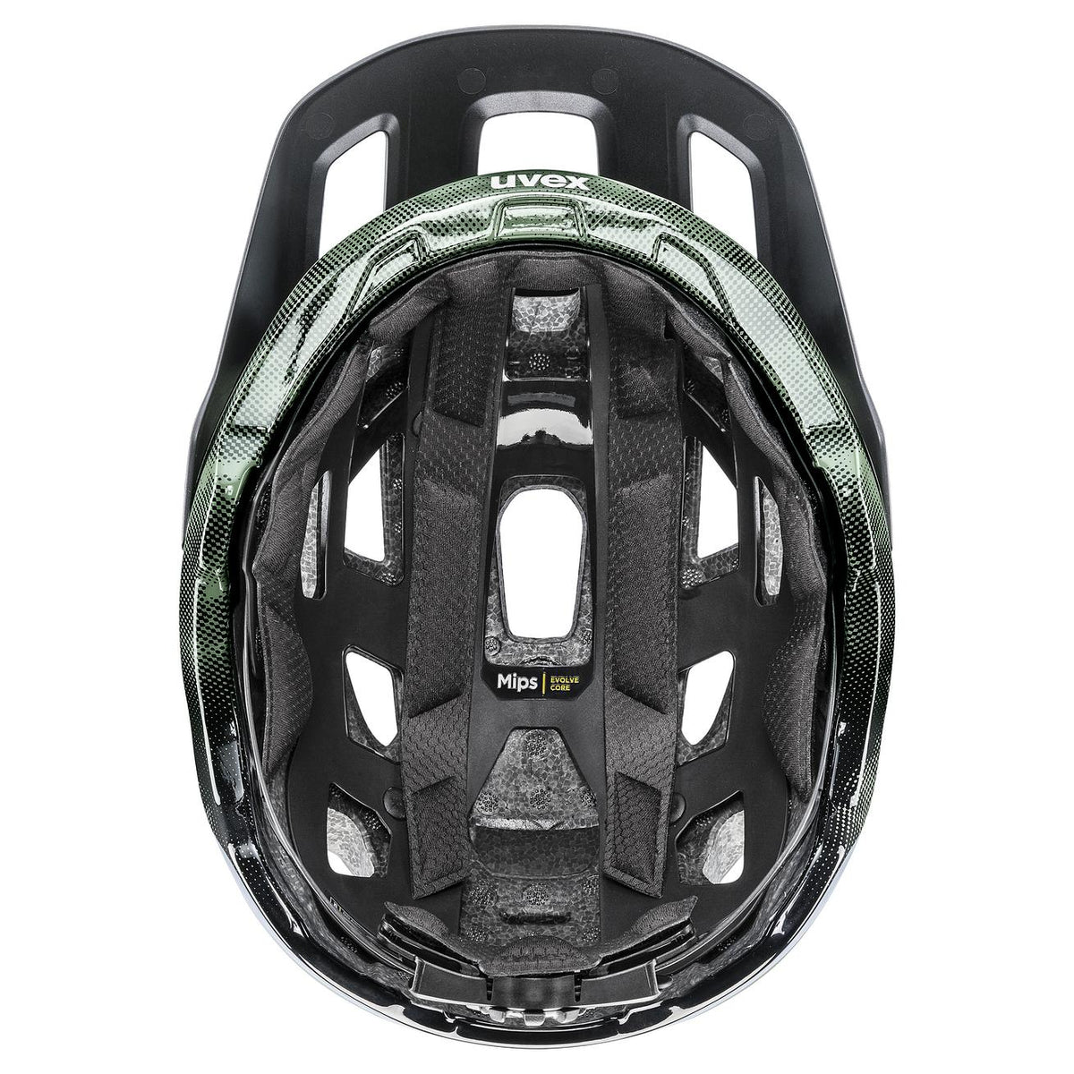 uvex react MIPS moss green-bl m 56-59