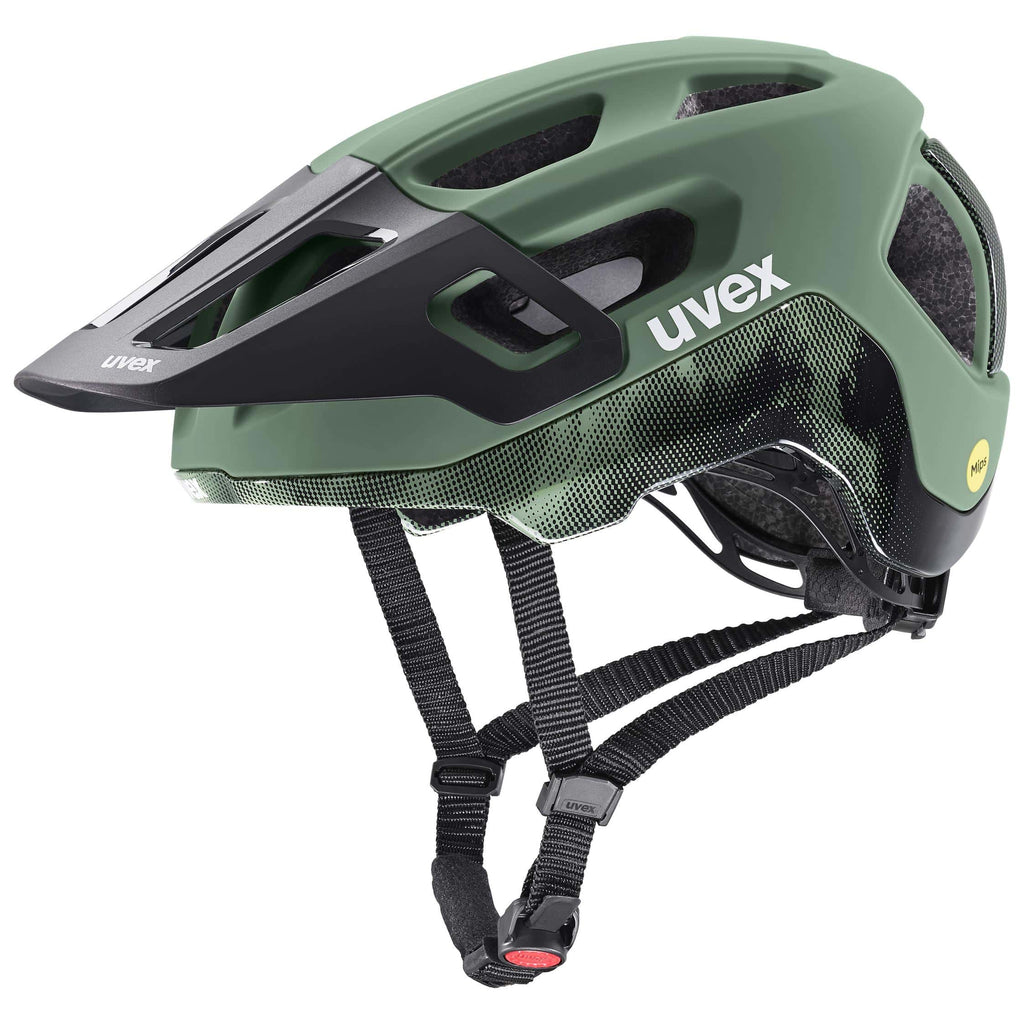 uvex react MIPS moss green-bl m 56-59