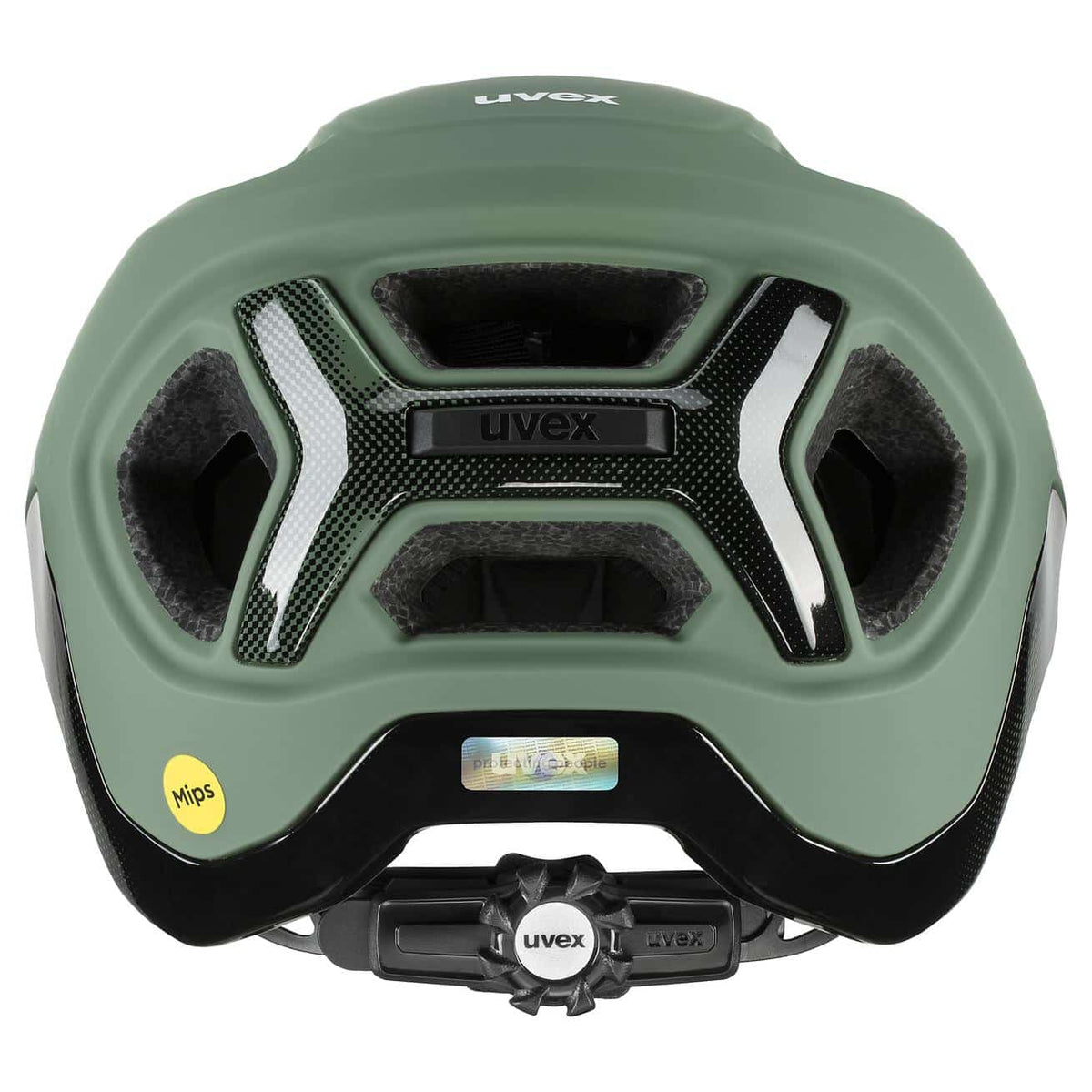 uvex react MIPS moss green-bl m 56-59