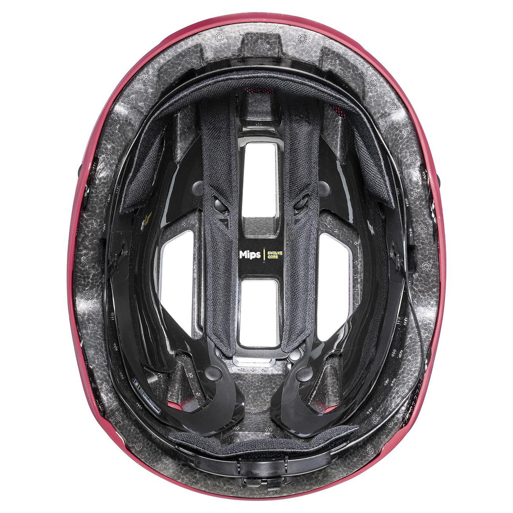 Uvex city stride MIPS ruby red m 53-56