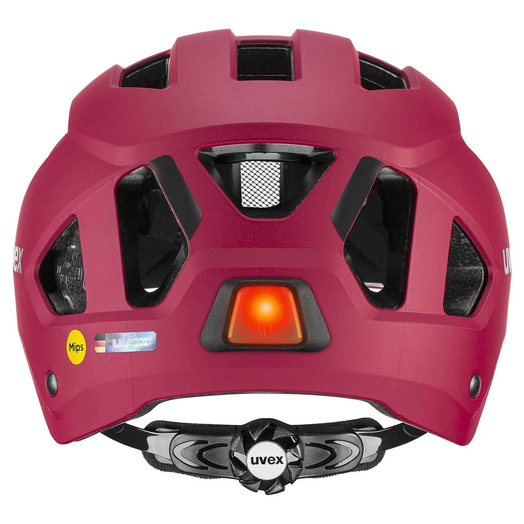 Uvex city stride MIPS ruby red m 53-56