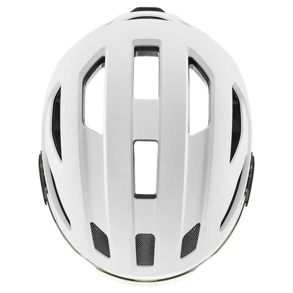Uvex stride visor white matt 53-56