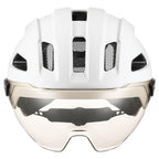 Uvex stride visor white matt 53-56