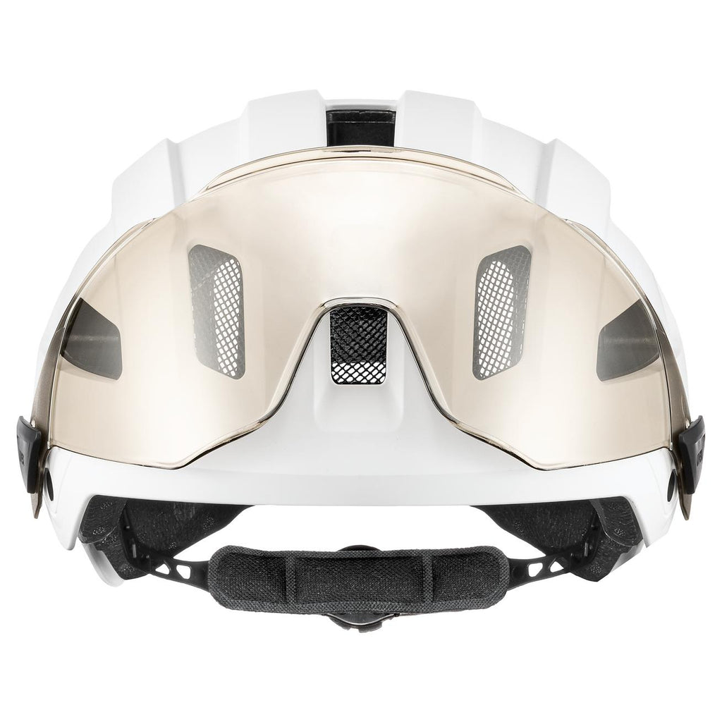 Uvex stride visor white matt 53-56