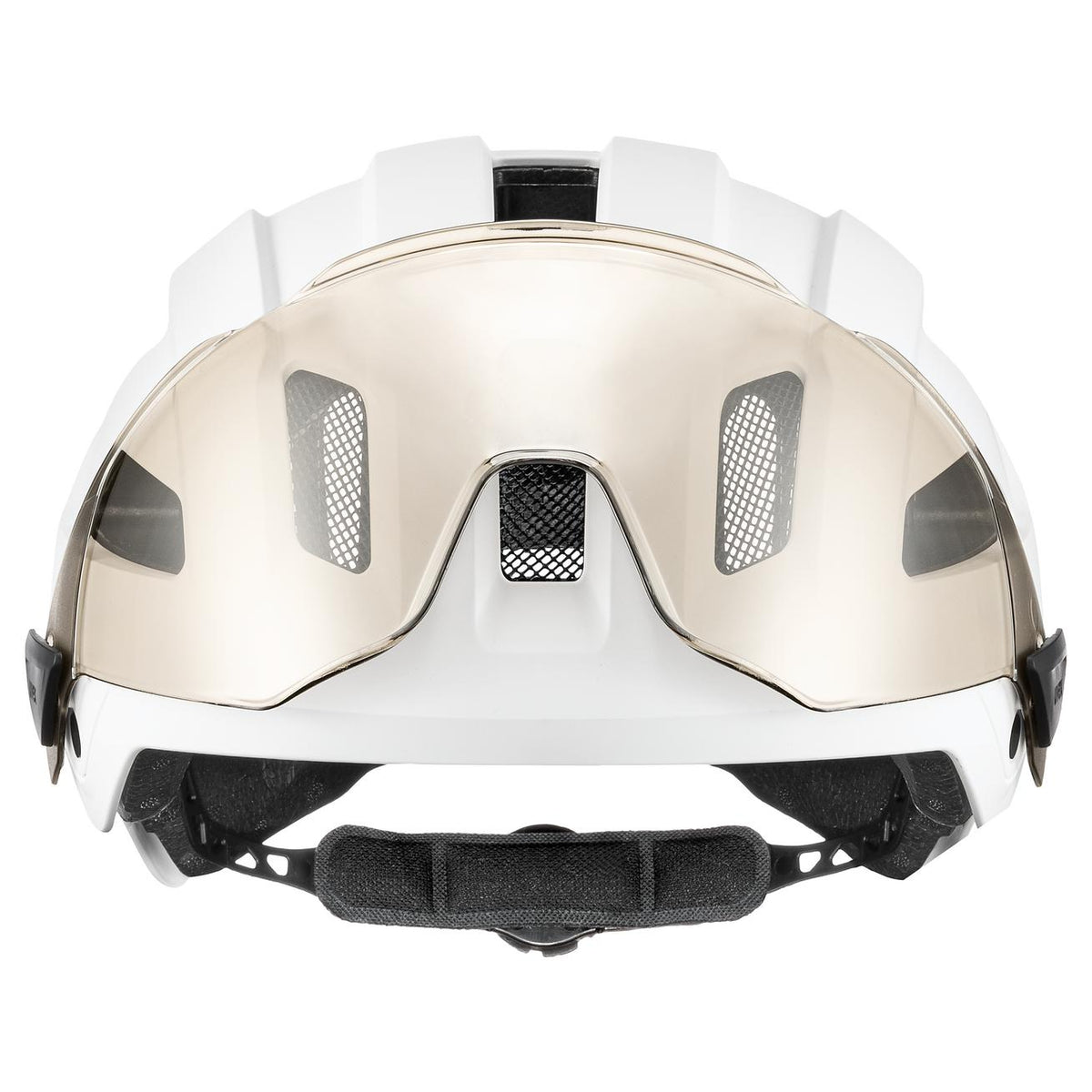 Uvex stride visor white matt 53-56