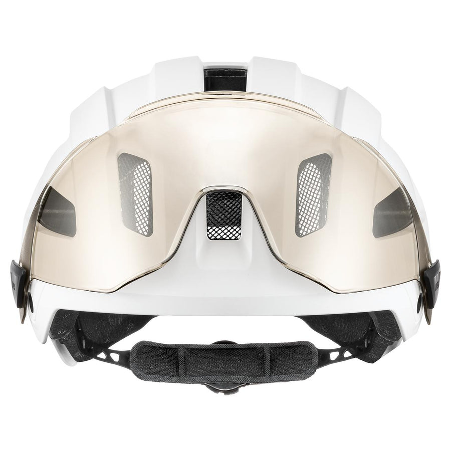 Uvex stride visor white matt 53-56