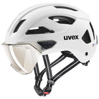 Uvex stride visor white matt 53-56