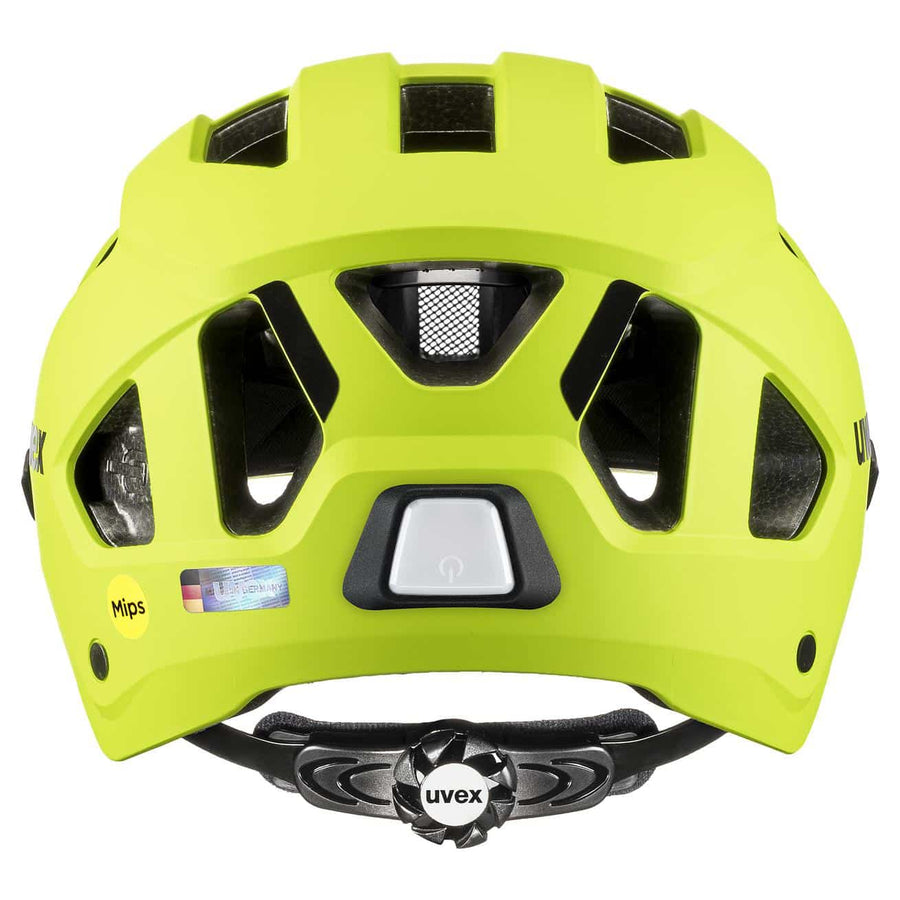 Uvex stride visor MIPS lime matt 53-56