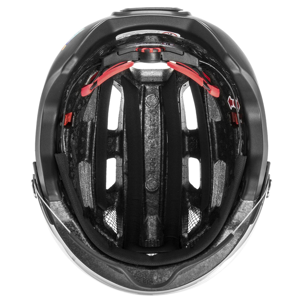 uvex finale visor black matt 52-57