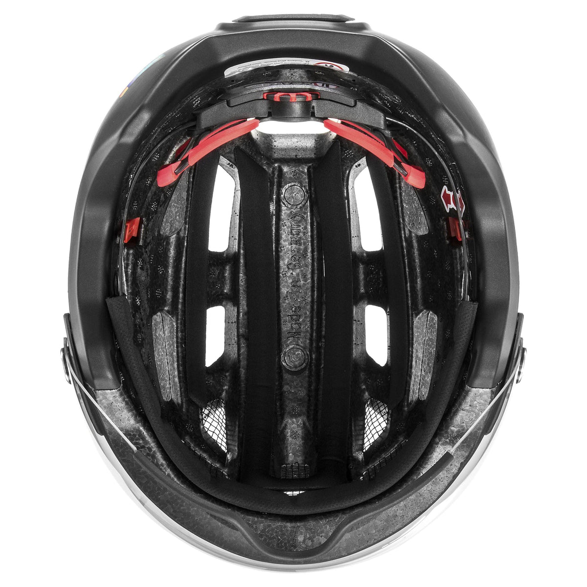 uvex finale visor black matt 52-57