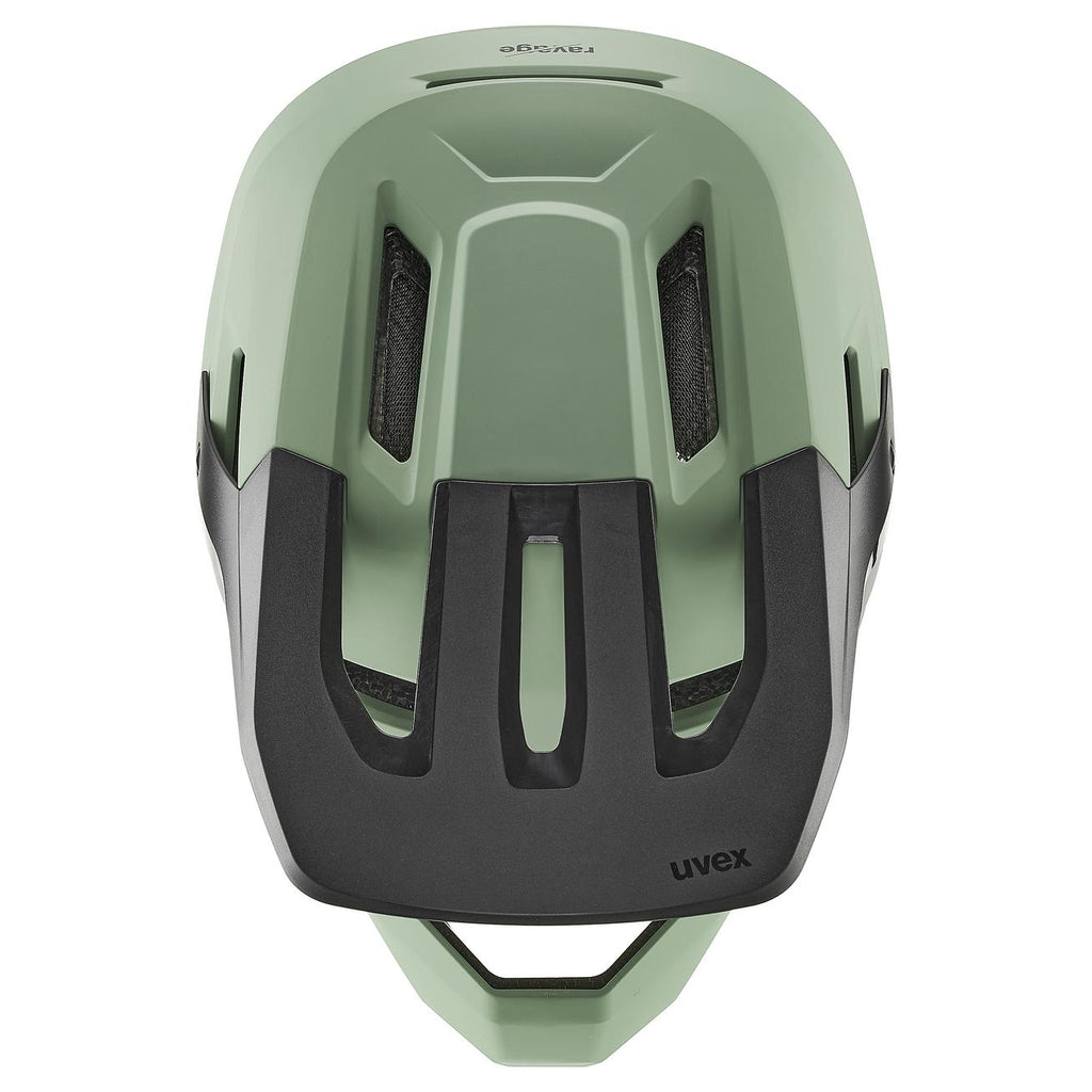 Uvex ravage moss green-black matt 52-55