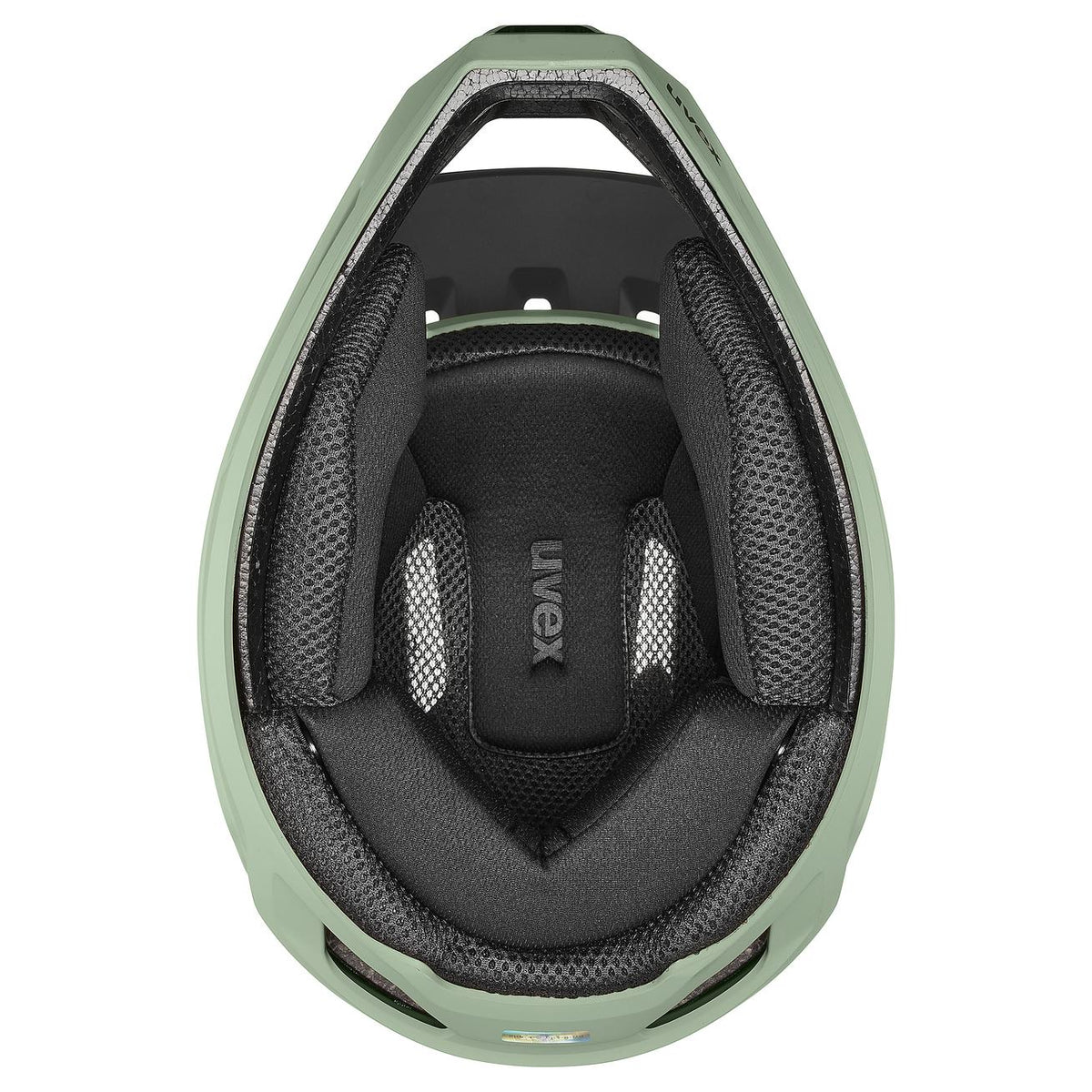 Uvex ravage moss green-black matt 52-55
