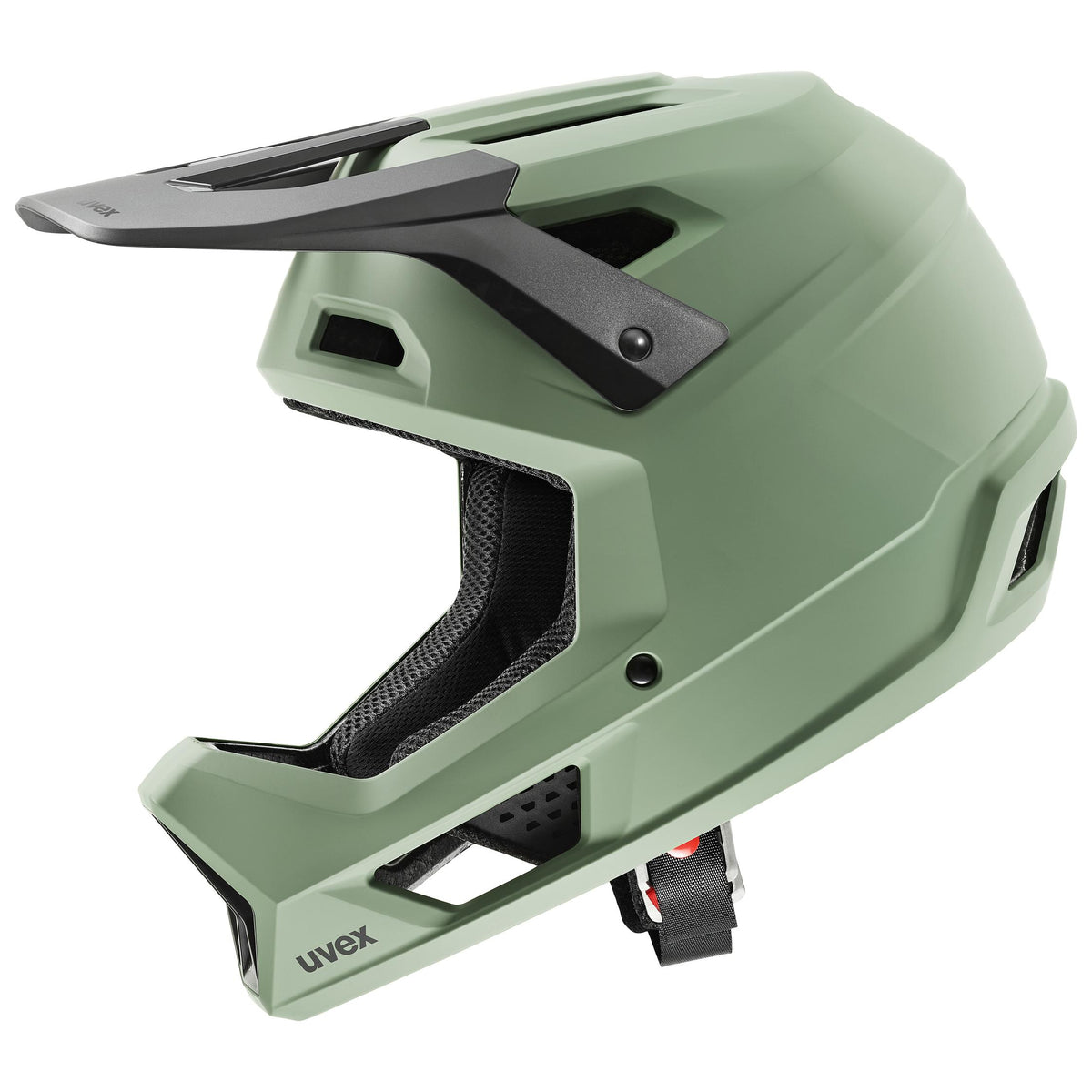 Uvex ravage moss green-black matt 52-55