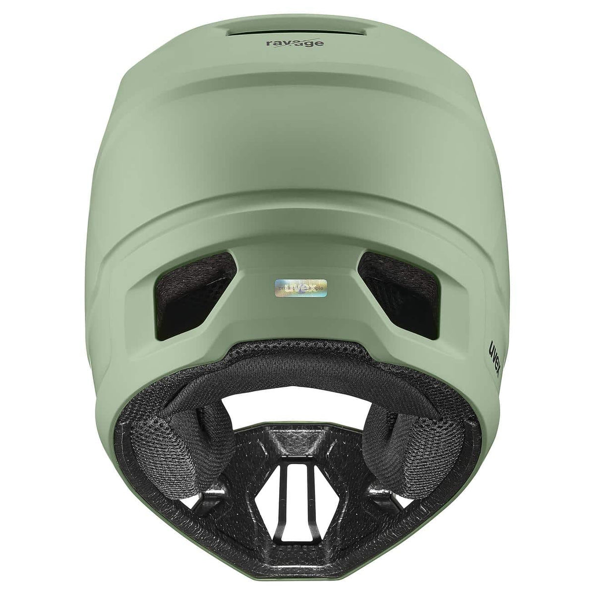 Uvex ravage moss green-black matt 52-55