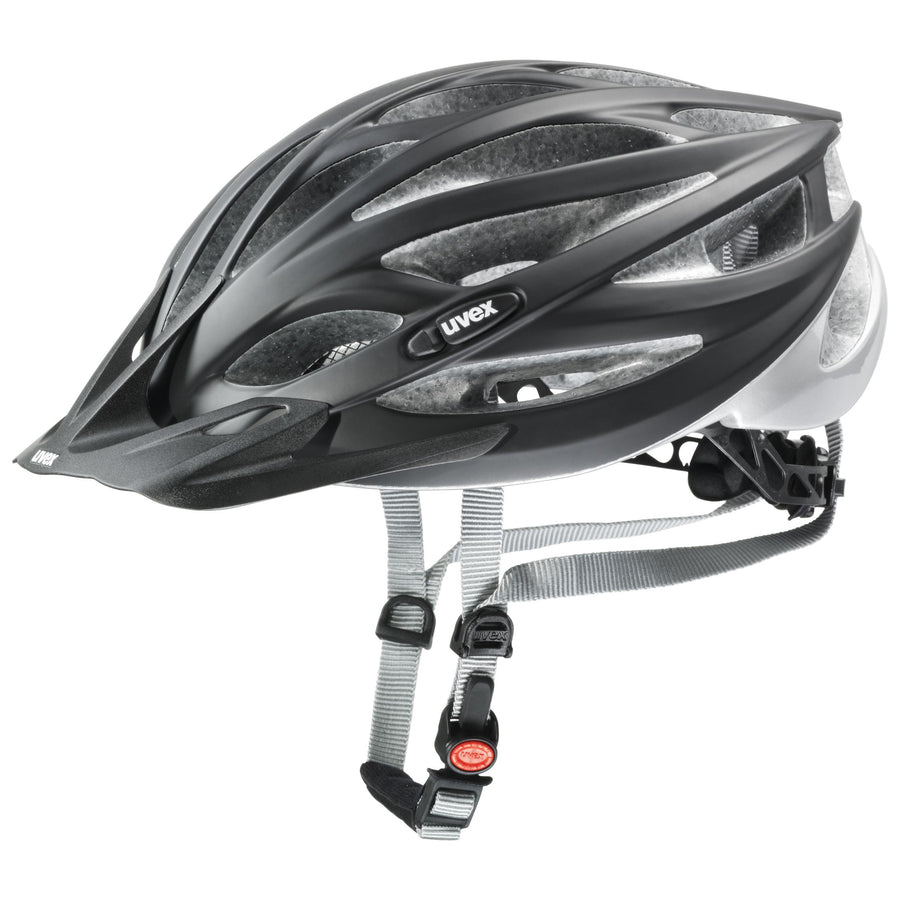Uvex oversize black matt-silver 61-65