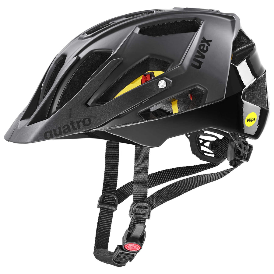 Uvex quatro cc MIPS black matt 52-57