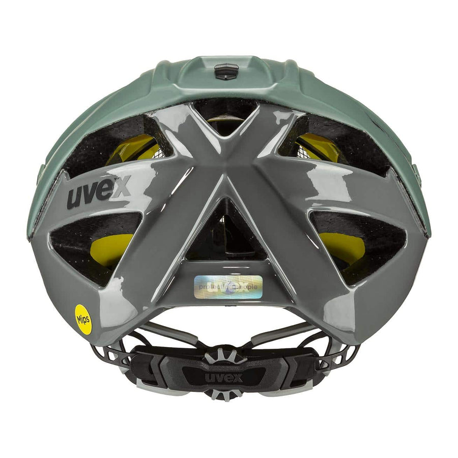 Uvex quatro cc MIPS moss grn-rhn m 52-57