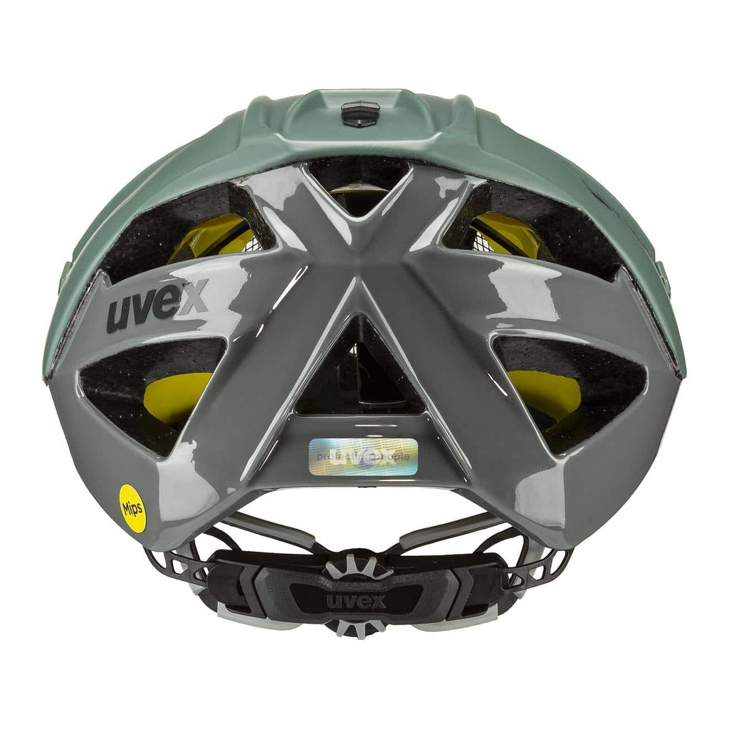 Uvex quatro cc MIPS moss grn-rhn m 52-57