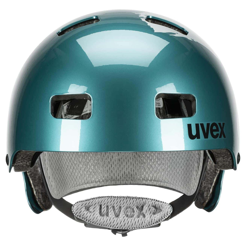uvex kid 3 teal-silver 51-55