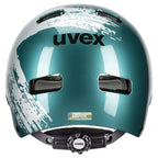 uvex kid 3 teal-silver 51-55