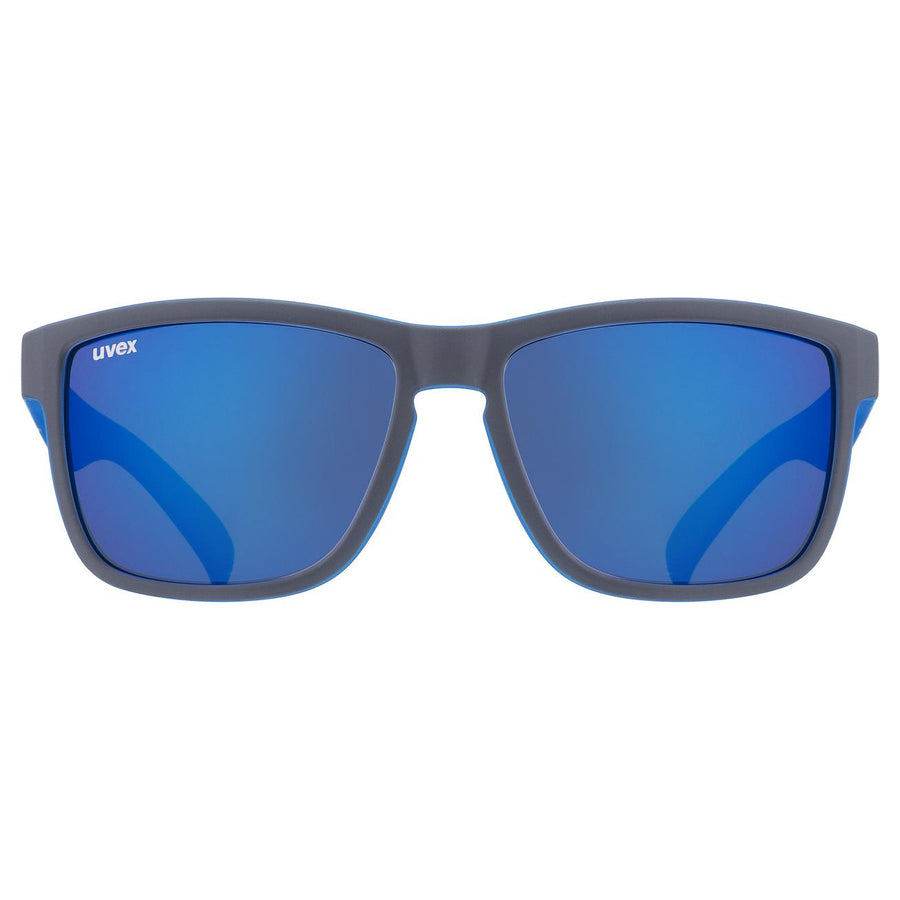 uvex LGL 39 grey mat blue/mir.blue