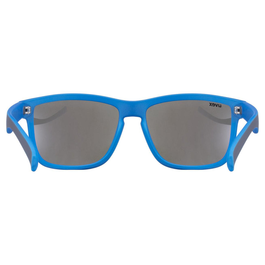 uvex LGL 39 grey mat blue/mir.blue