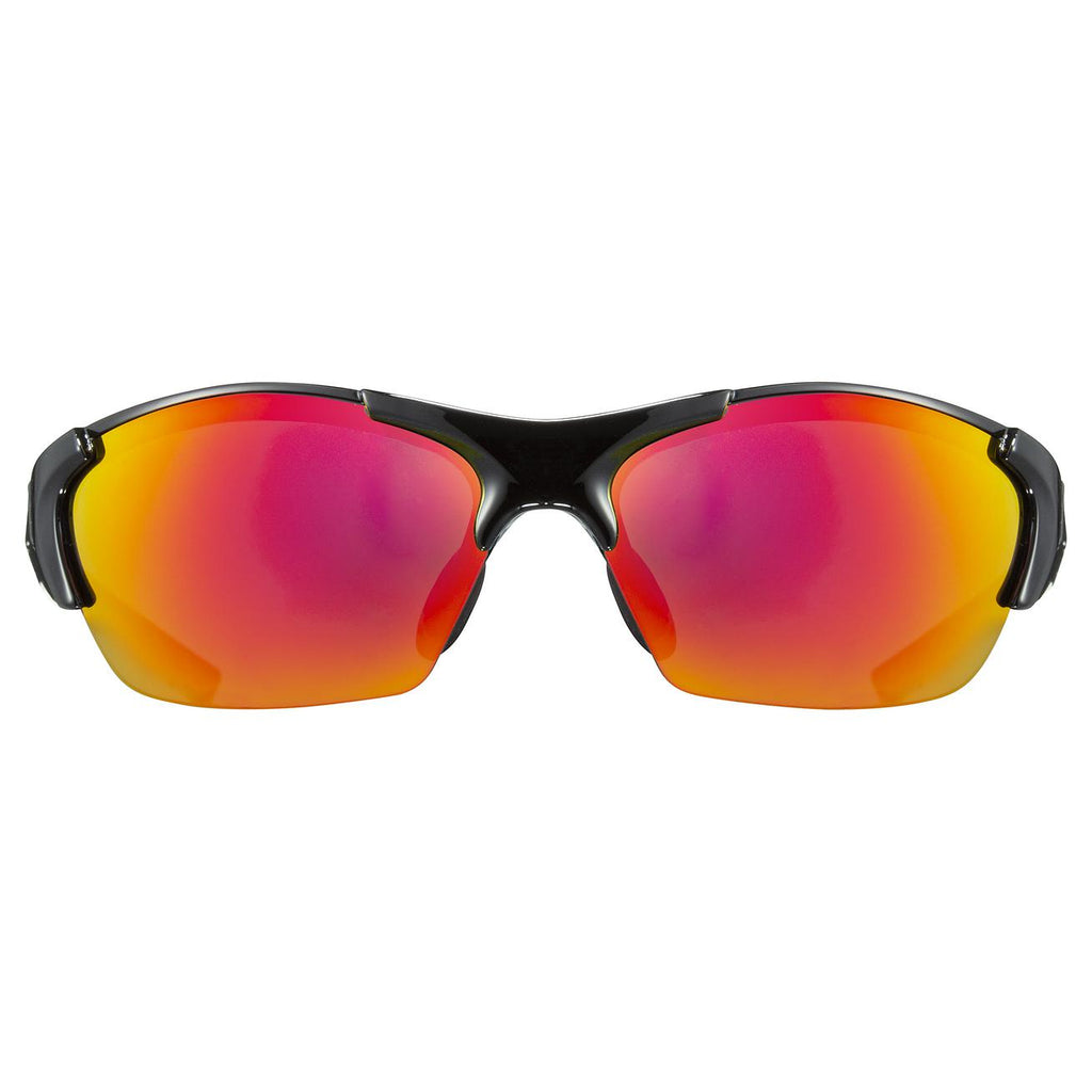 uvex blaze III set black red/ mir.red