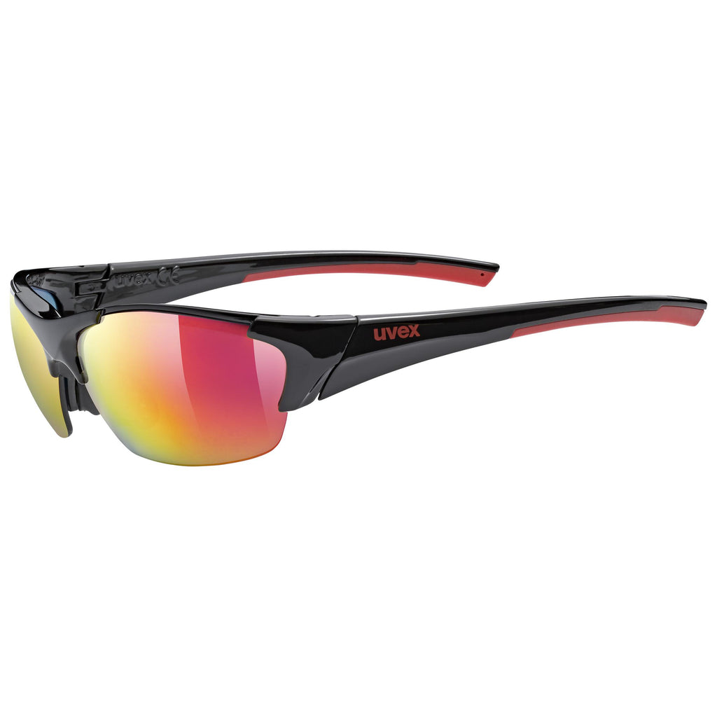 uvex blaze III set black red/ mir.red