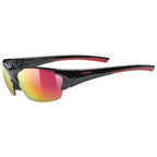 uvex blaze III set black red/ mir.red