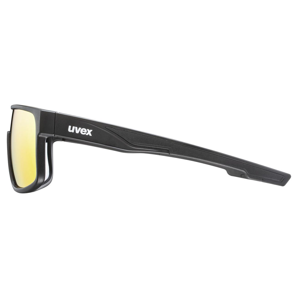 uvex LGL 51 black mat/mir.red