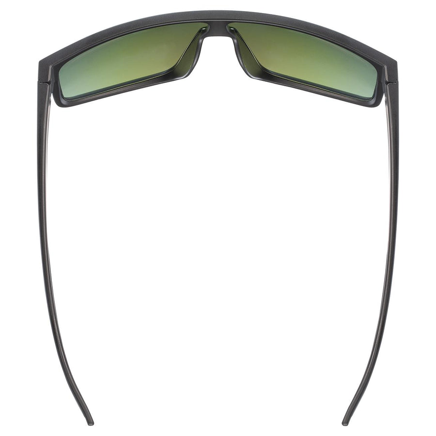 uvex LGL 51 black mat/mir.green