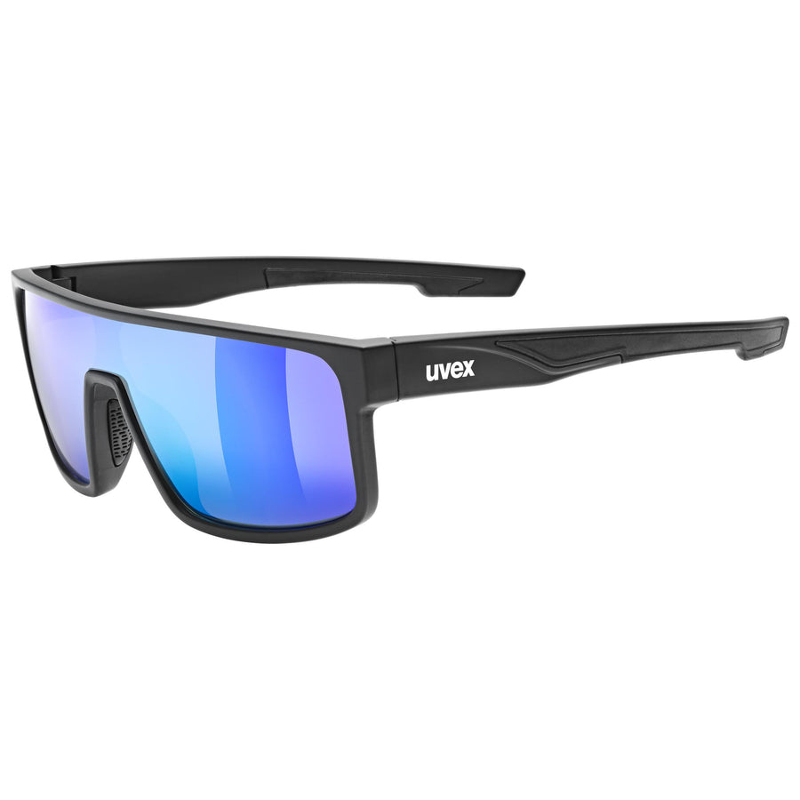 uvex LGL 51 black mat/mir.green