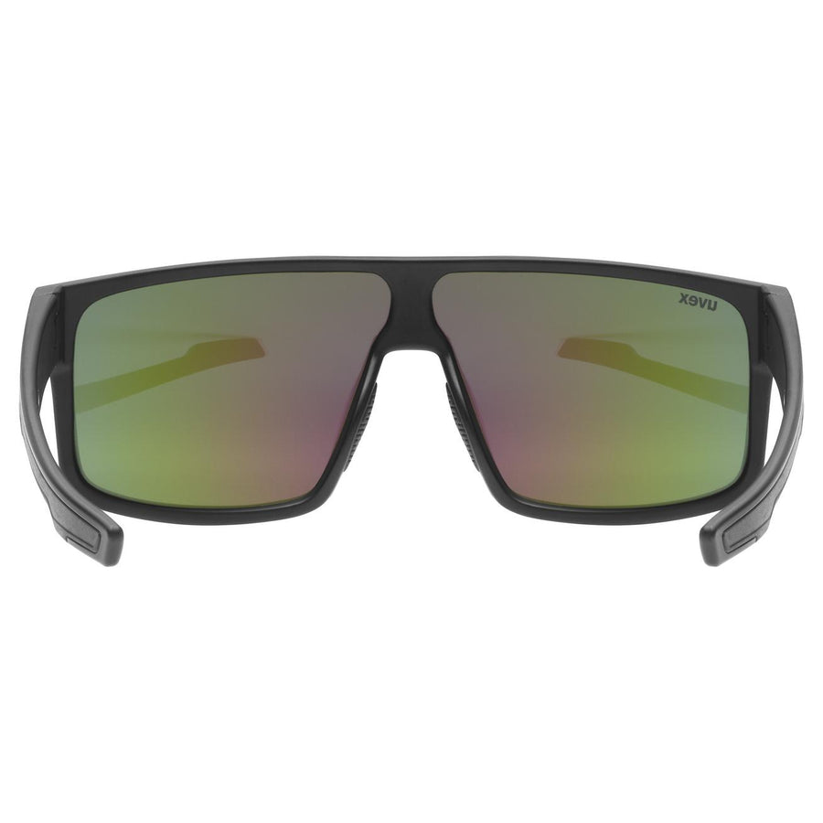 uvex LGL 51 black mat/mir.green