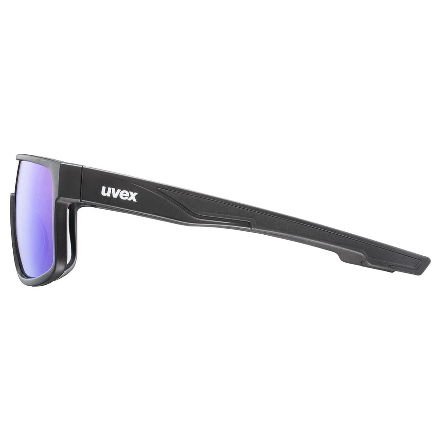 uvex LGL 51 black mat/mir.green