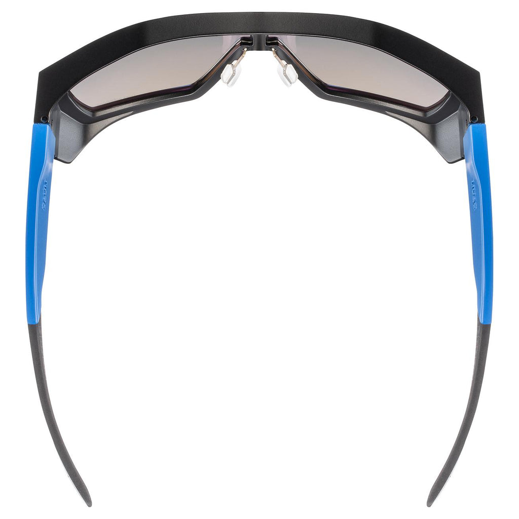 uvex mtn style P black-blue matt/mir.blu