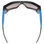 uvex mtn style P black-blue matt/mir.blu
