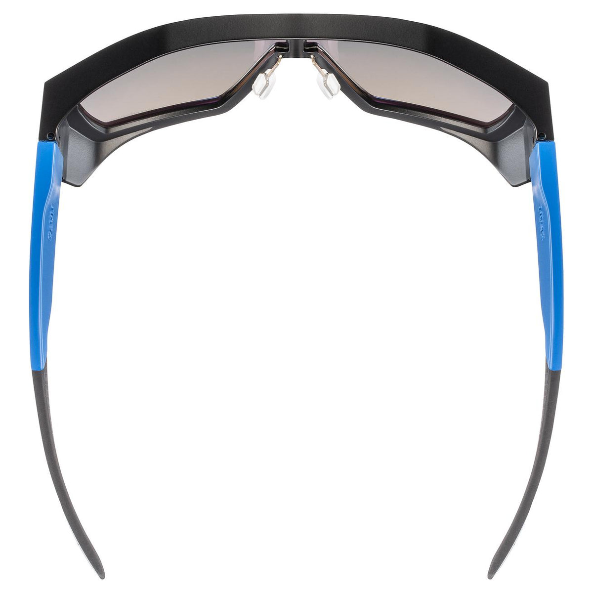 uvex mtn style P black-blue matt/mir.blu