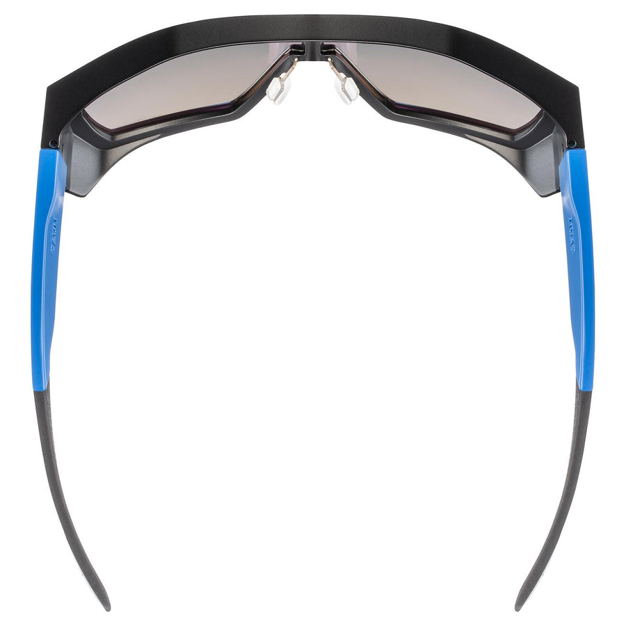 uvex mtn style P black-blue matt/mir.blu