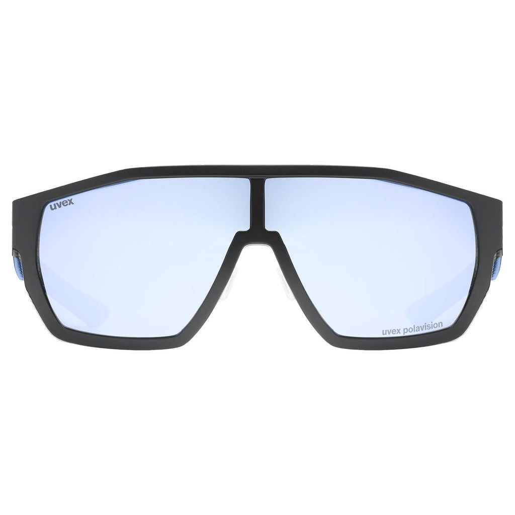 uvex mtn style P black-blue matt/mir.blu