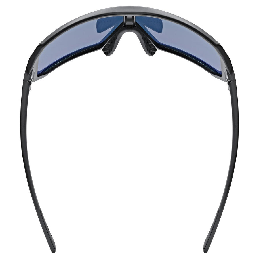 uvex sportstyle 237 black m./mir.red