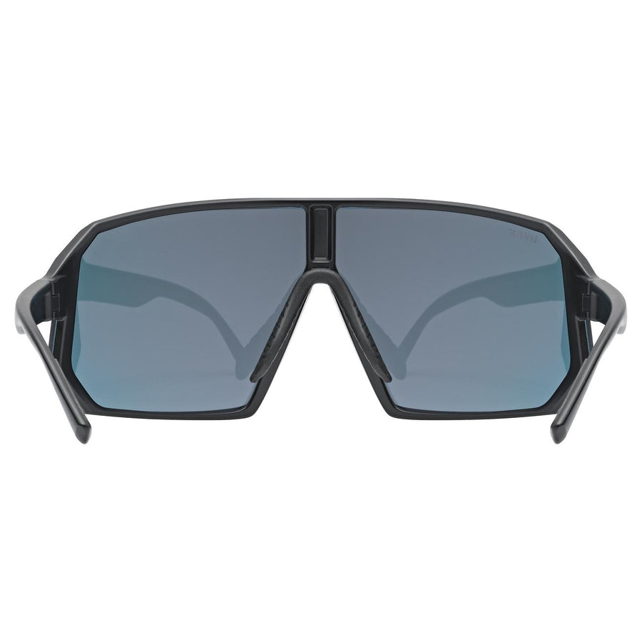 uvex sportstyle 237 black m./mir.red