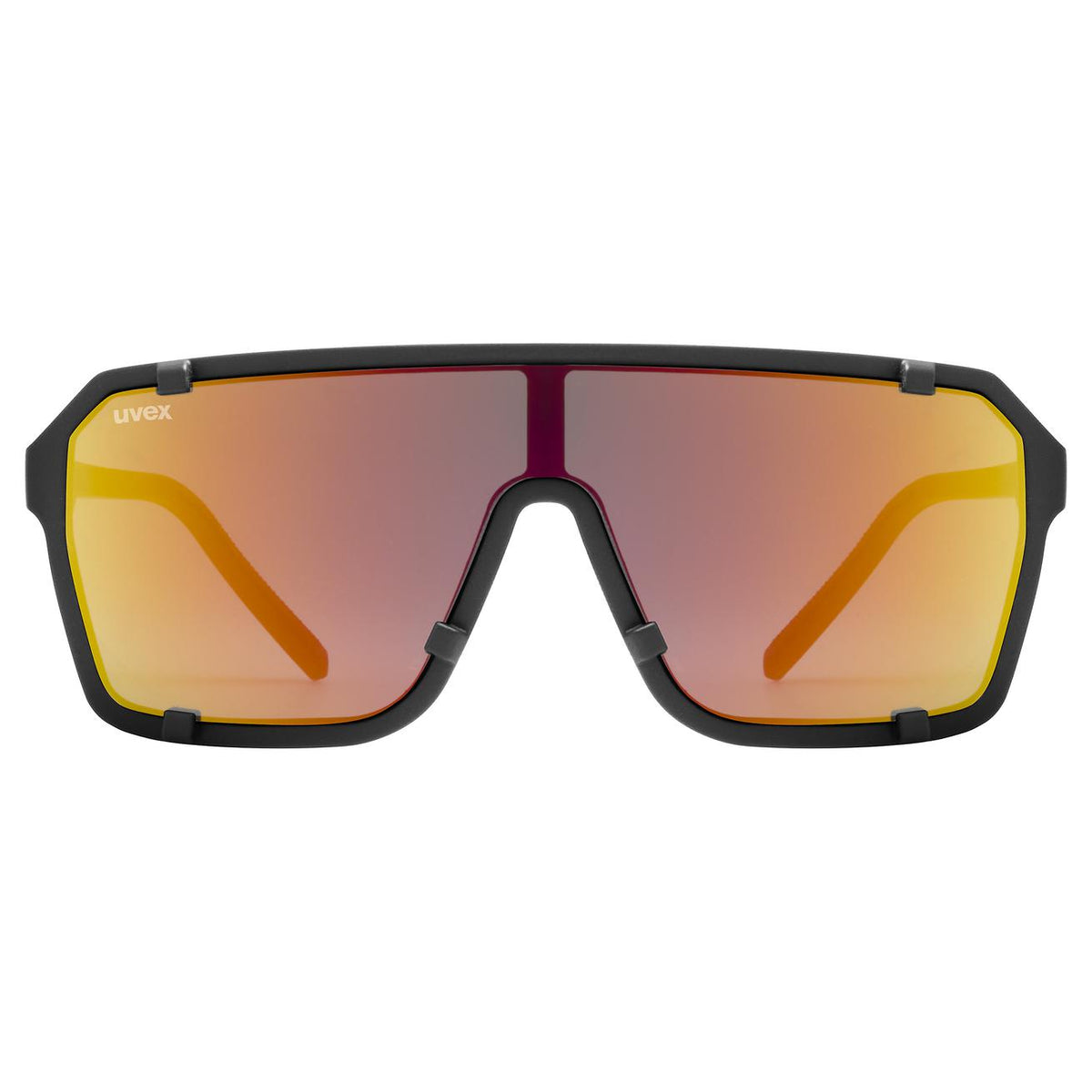 uvex esntl epic black matt/mir.red