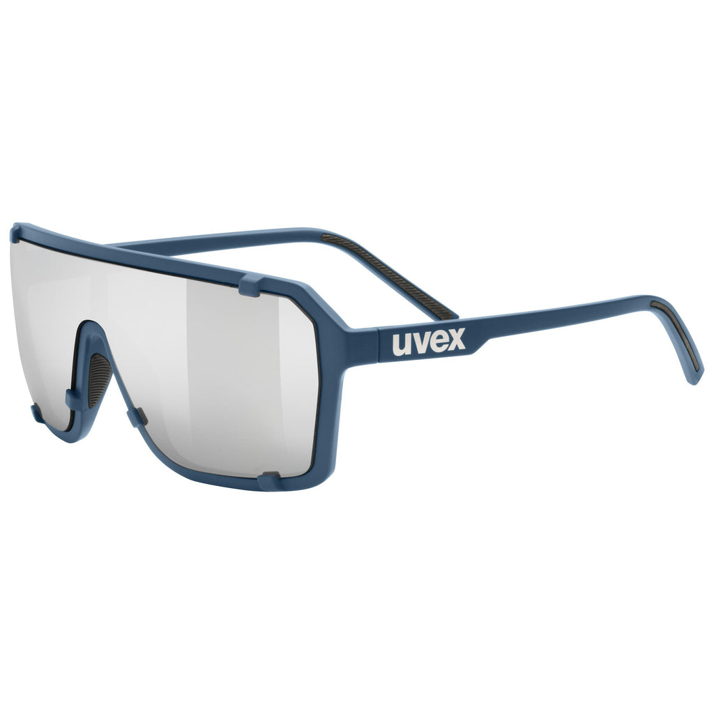 uvex esntl epic blue matt/mir.silver