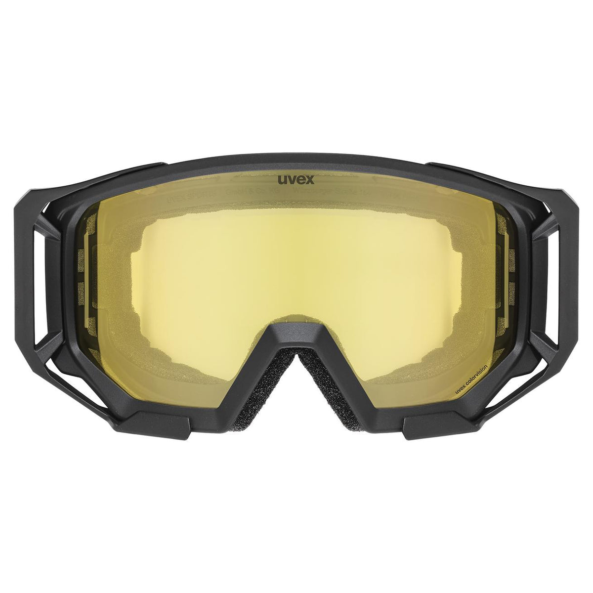 Uvex athletic CV black matt SL/gold-yel.