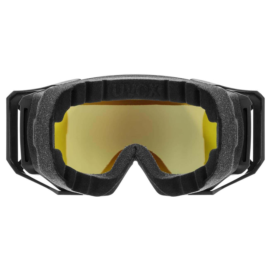 Uvex athletic CV black matt SL/gold-yel.