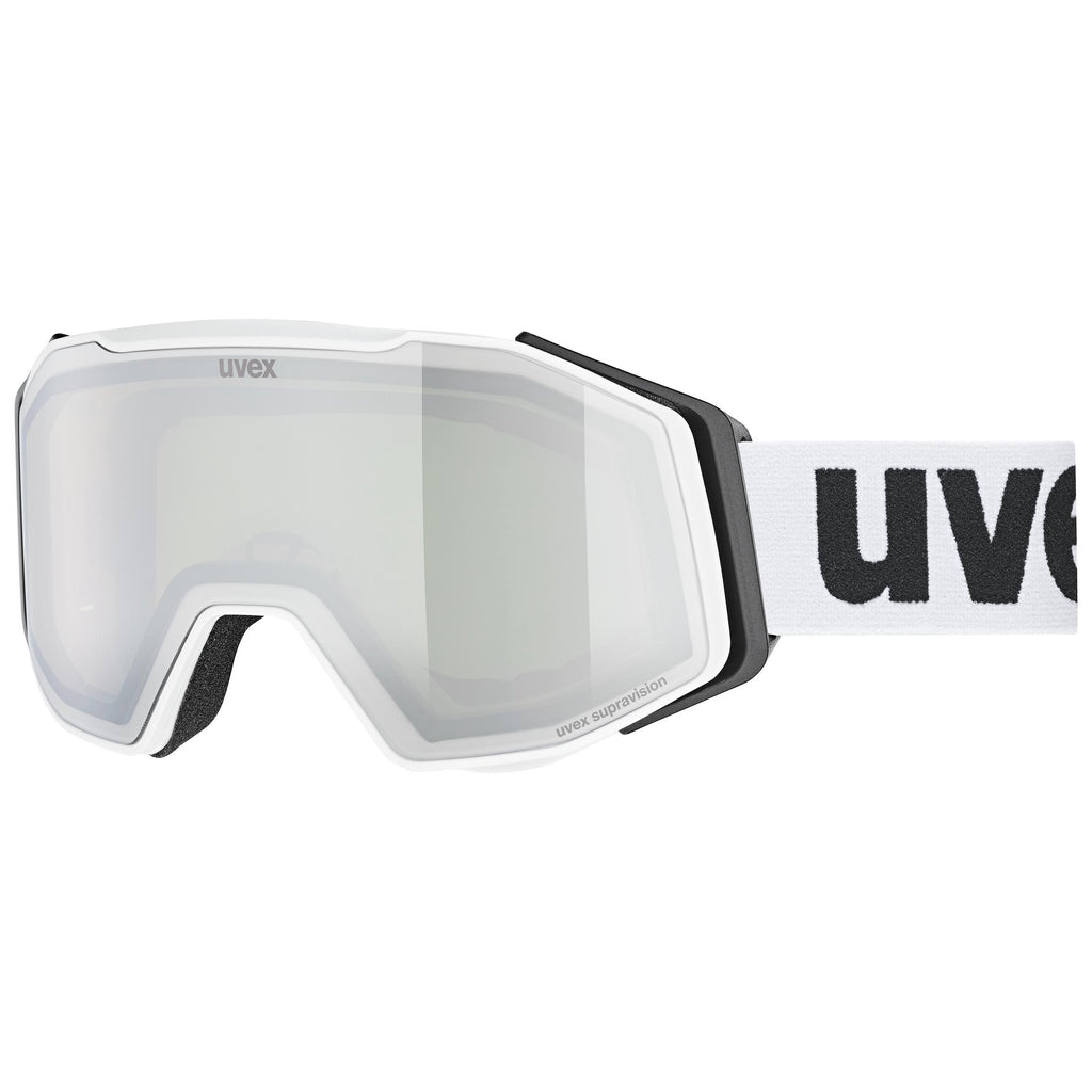 uvex gravity FM white m. dl/silver-green