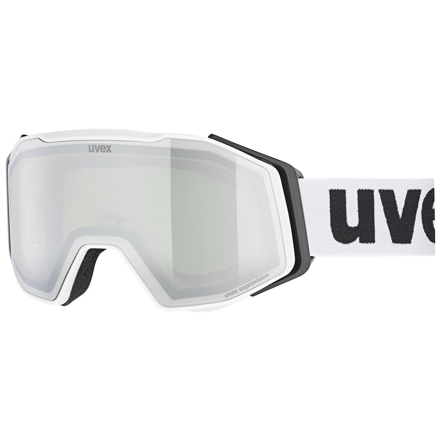 uvex gravity FM white m. dl/silver-green