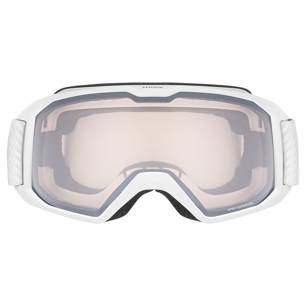 uvex xcitd V white matt dl/silver-clear