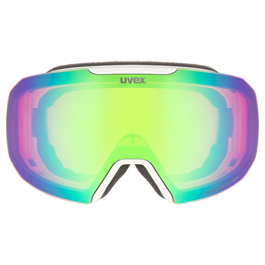 uvex epic ATTRACT white dl/FMgreen-orang