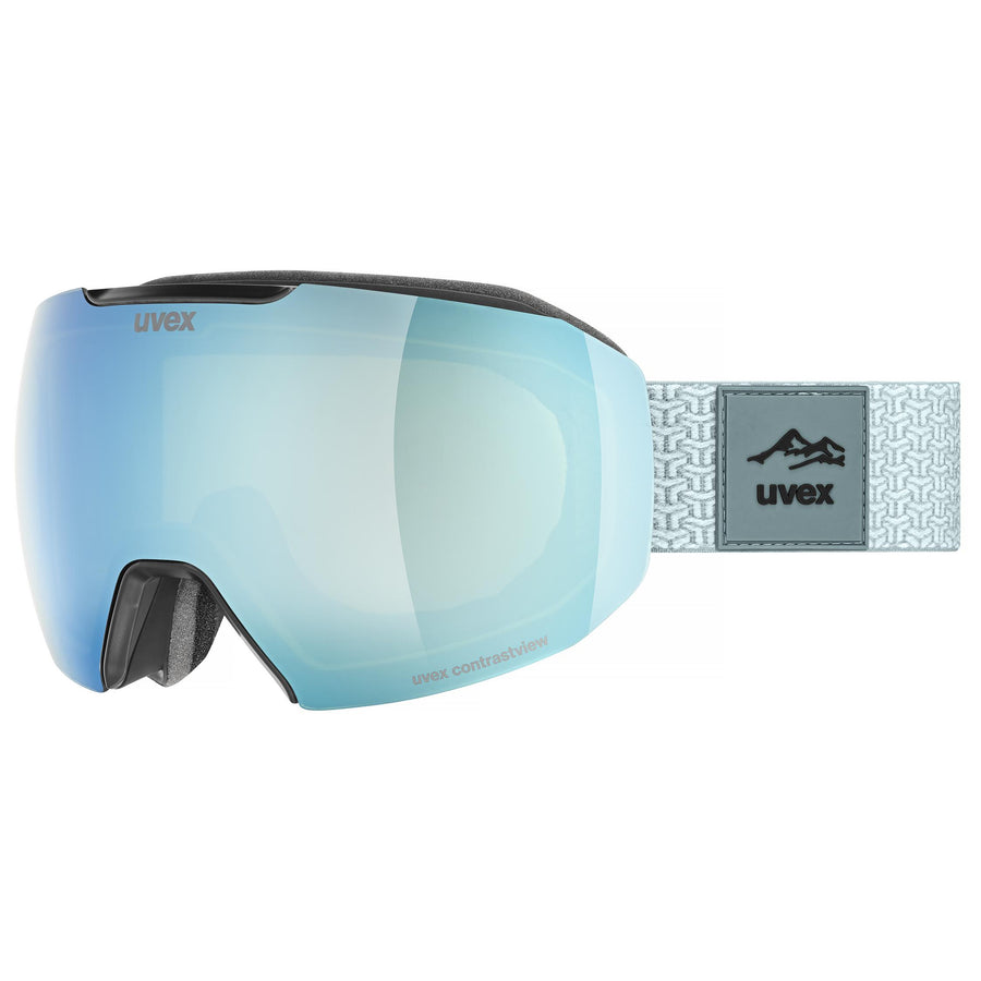 uvex epic ATTRACT blk dl/FM sapphir-gree